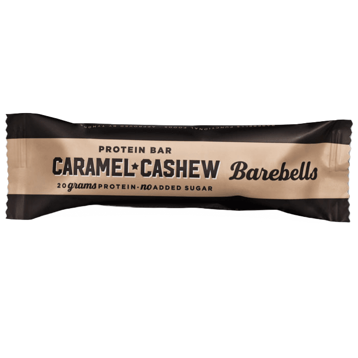 Barebells caramel cashew protein bar