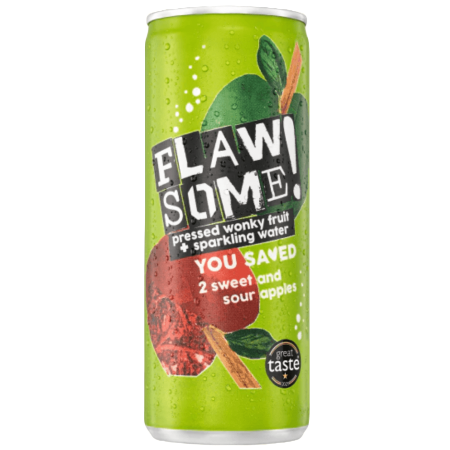 Flawsome sweet and sour apple drink