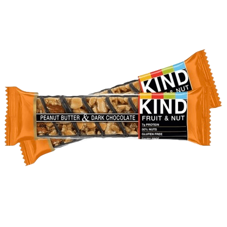 Kind peanut butter and dark chocolate bar