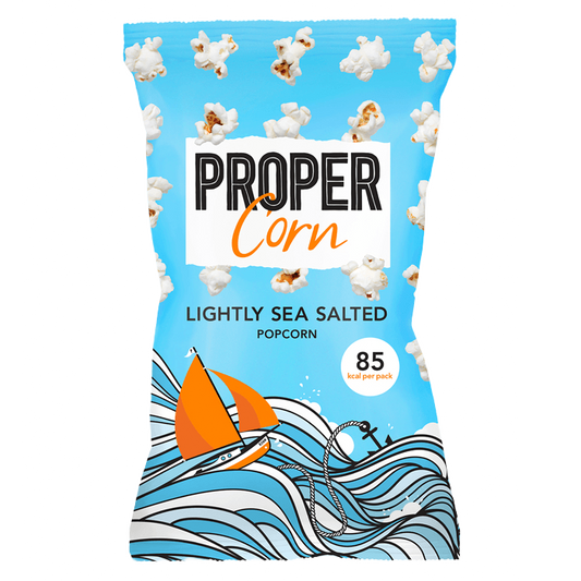 Proper corn lightly sea salted popcorn