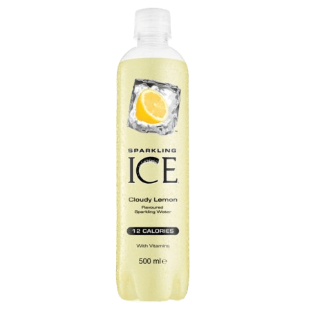 Sparkling ice cloudy lemon sparkling water 