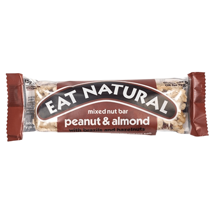 Eat natural peanut almond and hazelnut bar