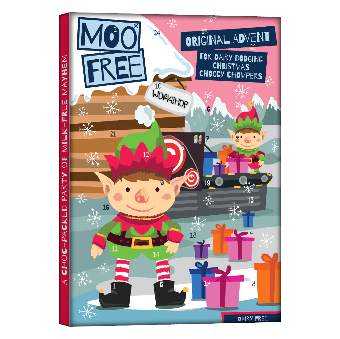 Moo free vegan “milk” chocolate advent calendar 